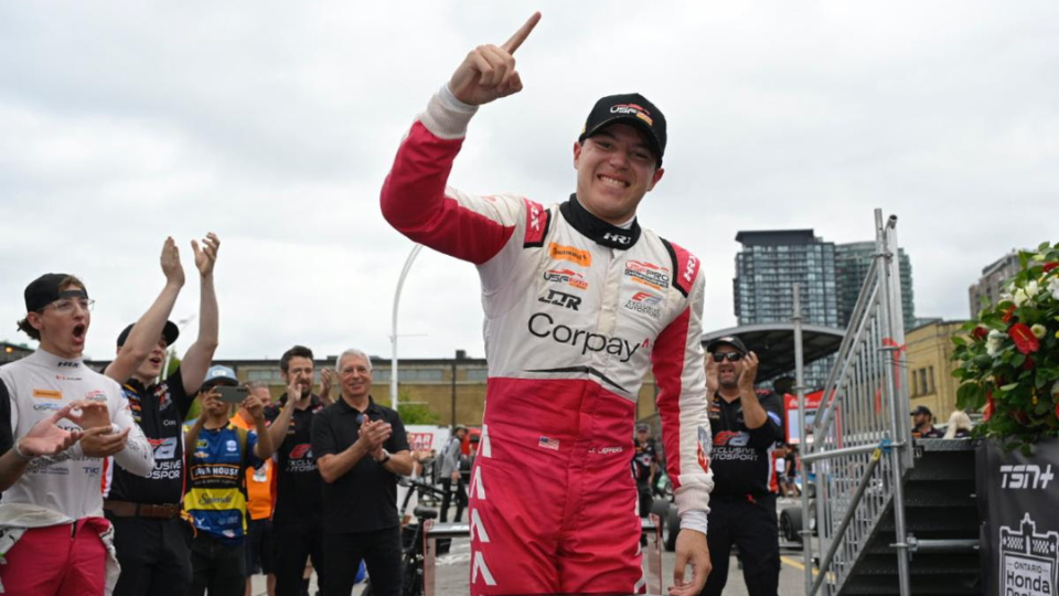 Imperious Jeffers Claims a Second USF2000 Win in Toronto